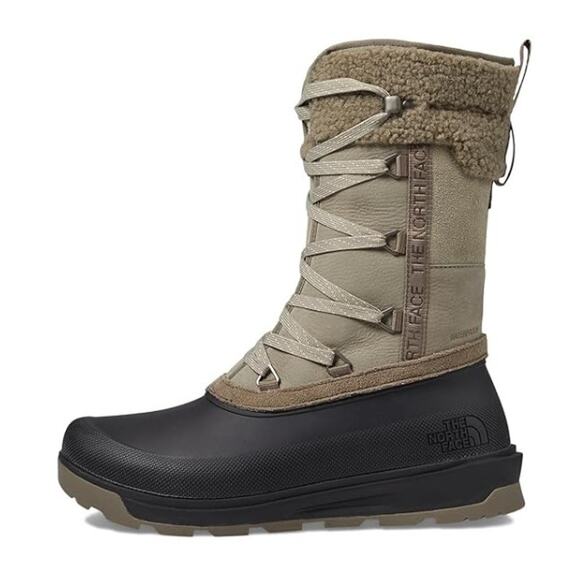 The North Face Womens Shellista V Mid Winter Boots US 6.5 Grey WP Insulated NIB - Picture 2 of 11